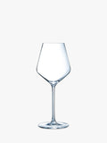 Eclat crystal stemmed wine glasses set of 6 380ml clear - British product