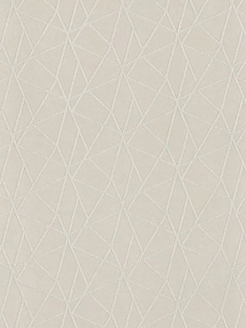 Harlequin Zola Shimmer wallpaper with geometric beaded design and metallic ground, UK version