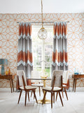 Harlequin Axal wallpaper with large scale geometric design, UK version