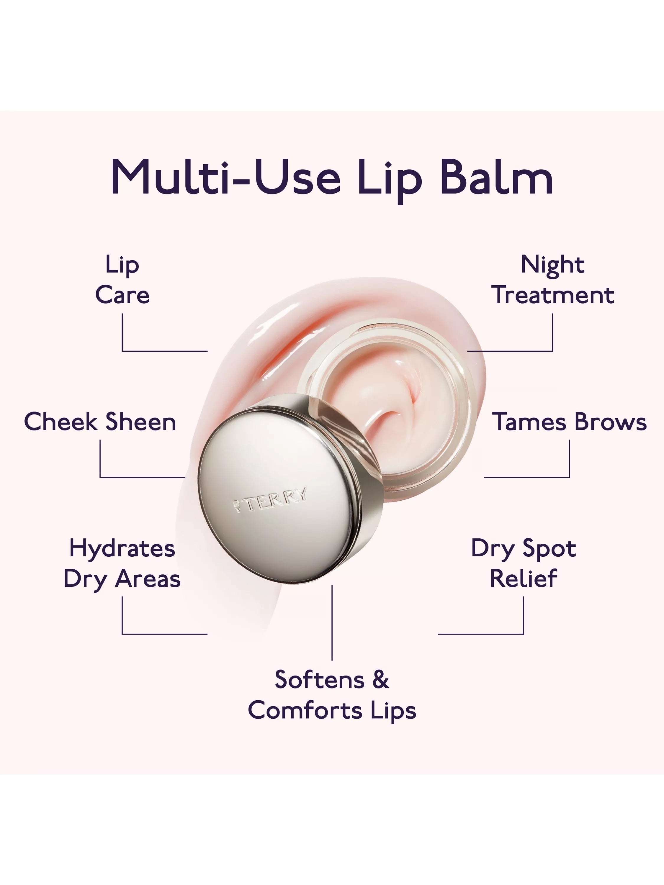 BY TERRY rose lip balm 10g - British product