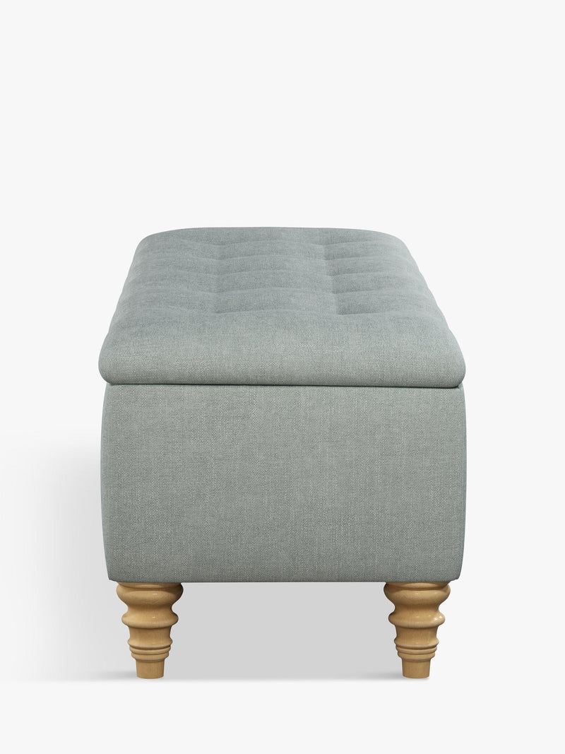 John Lewis Rouen upholstered ottoman storage box extra large - British product