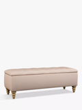 John Lewis Rouen Upholstered Ottoman Storage Box, Extra Large
