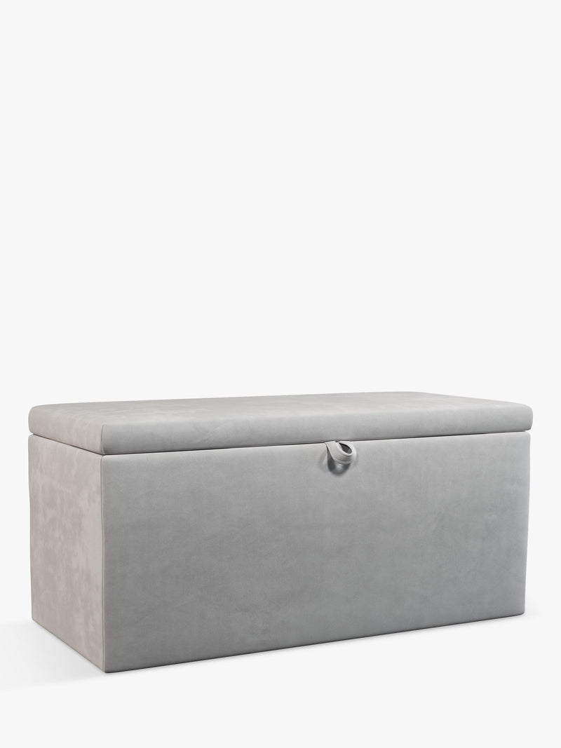 John Lewis Emily upholstered ottoman storage box medium (British brand)