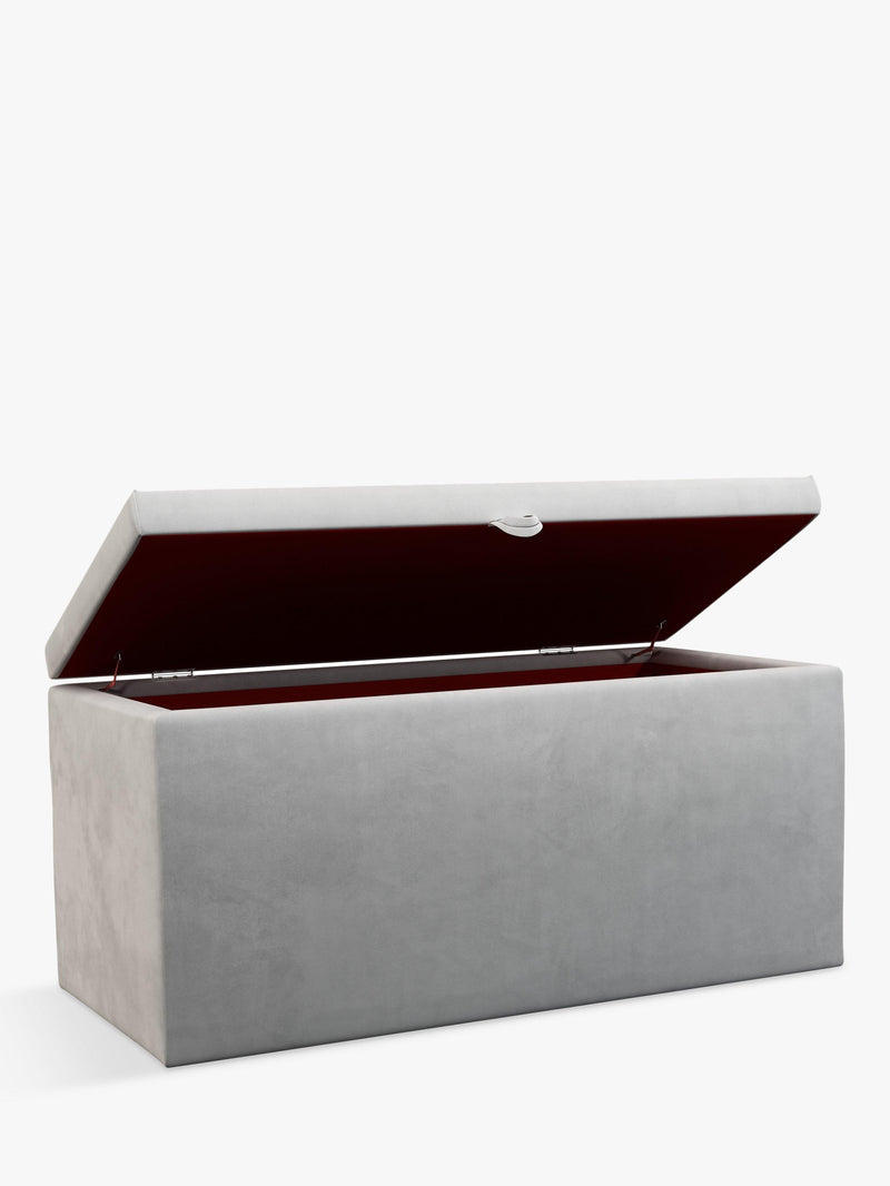 John Lewis Emily upholstered ottoman storage box medium (British brand)