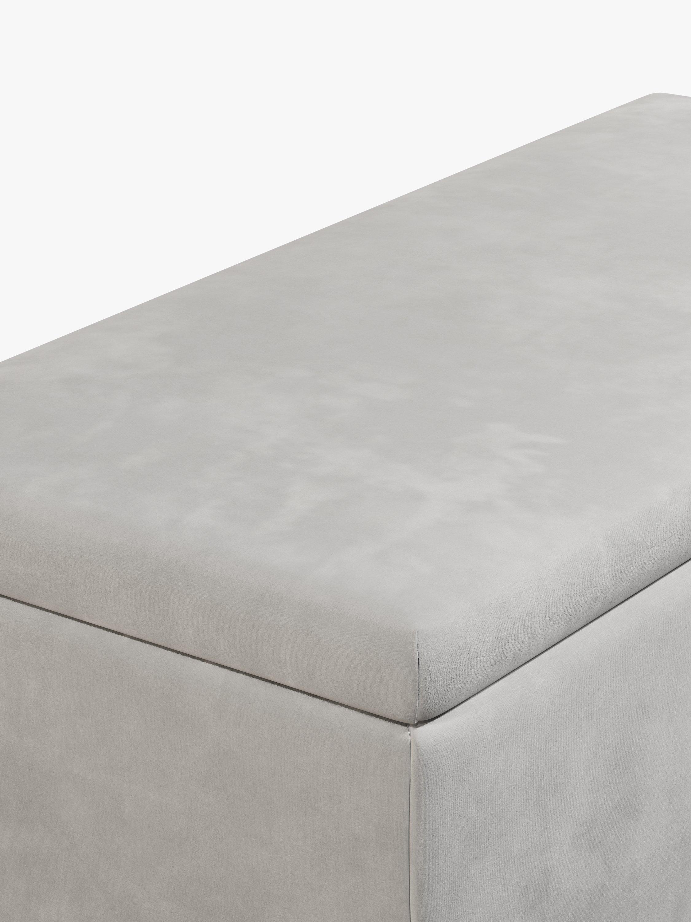 John Lewis Emily upholstered ottoman storage box medium (British brand)