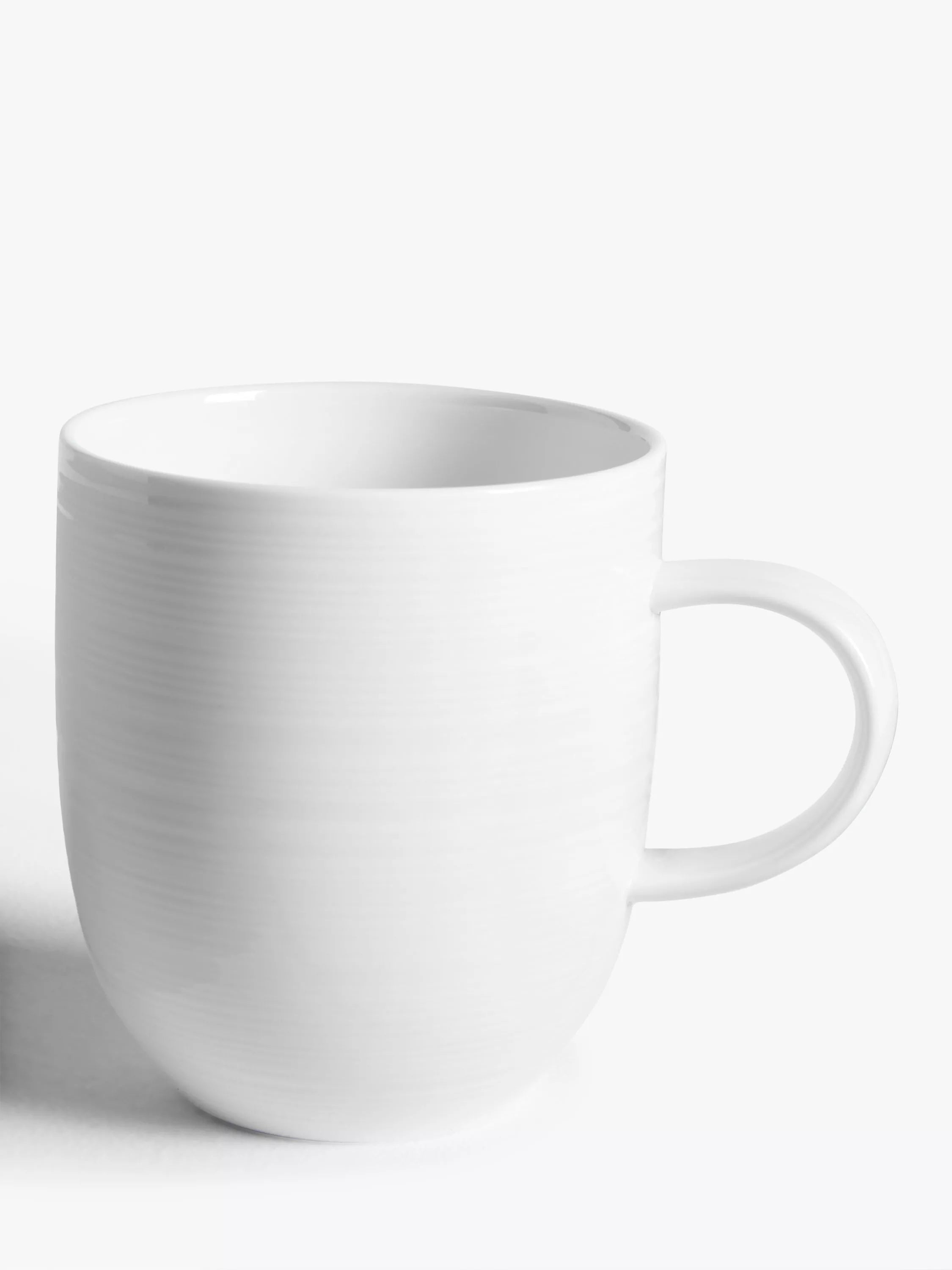 John Lewis Luna fine china mug set 360ml (British brand)
