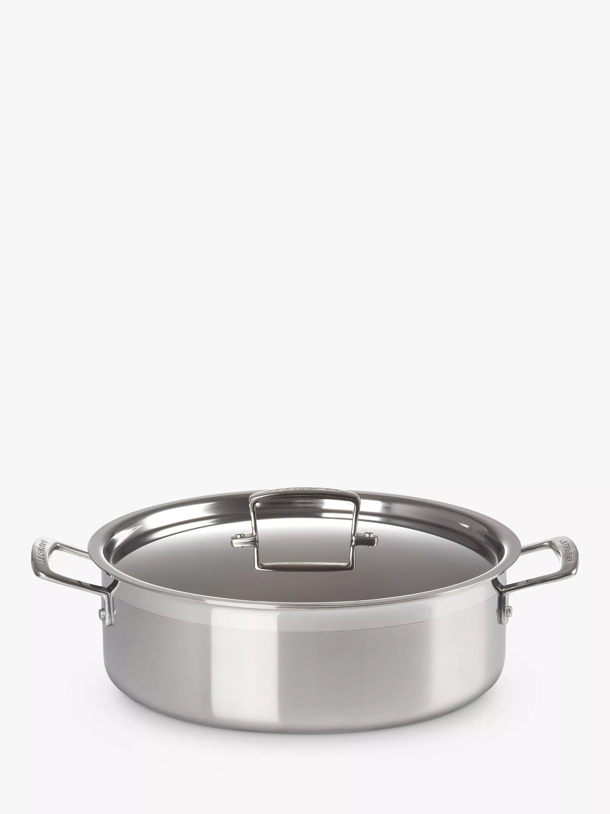 Le Creuset 3-Ply Stainless Steel Sauteuse Pan 28cm, UK version