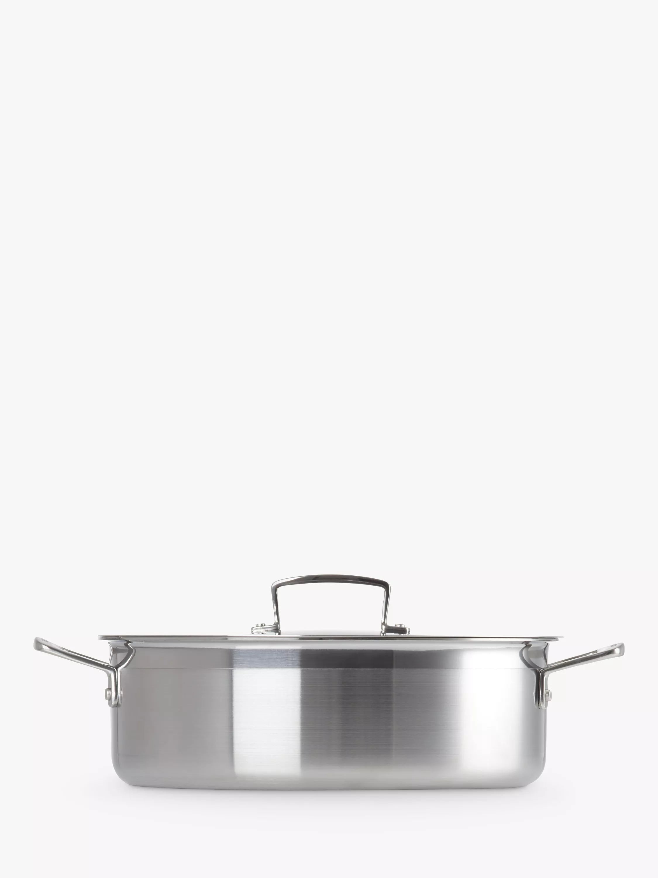 Le Creuset 3-Ply Stainless Steel Sauteuse Pan 28cm, UK version