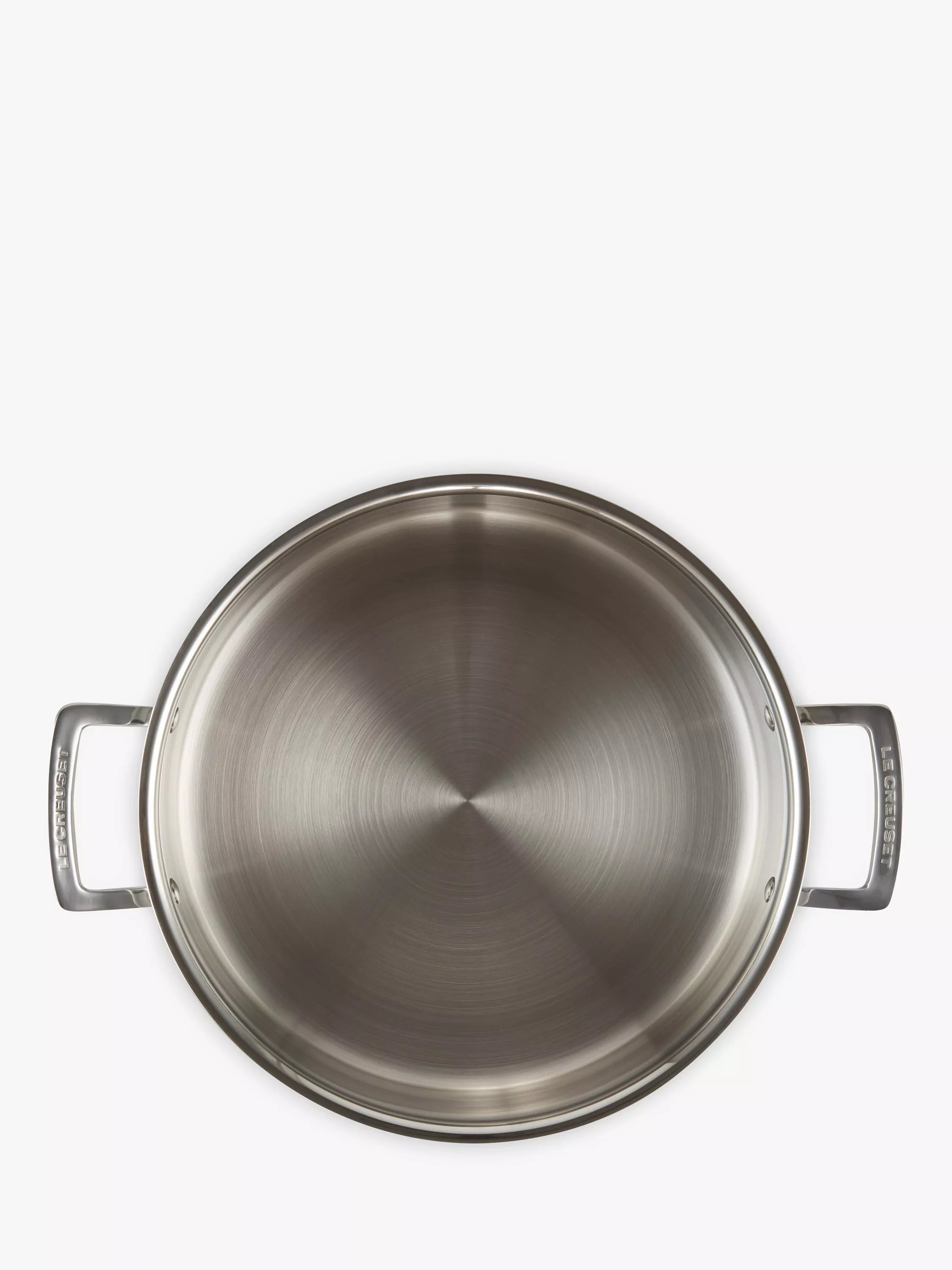 Le Creuset 3-Ply Stainless Steel Sauteuse Pan 28cm, UK version