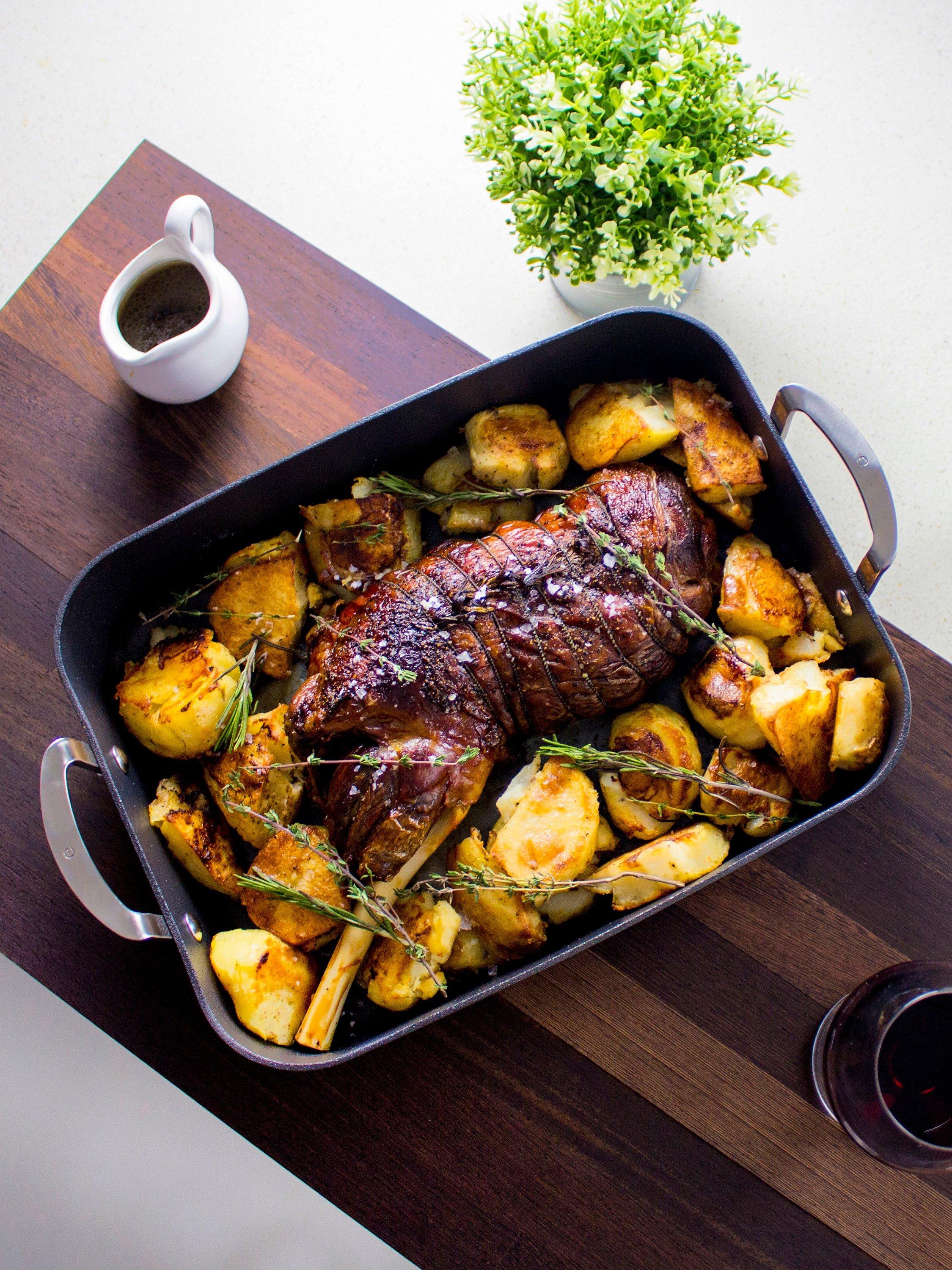 Eaziglide Neverstick3 Professional Non-Stick Induction Roaster, 33cm