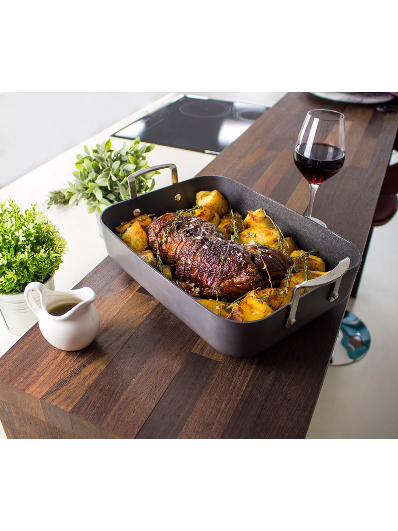 Eaziglide Neverstick3 Professional Non-Stick Induction Roaster 33cm - British product