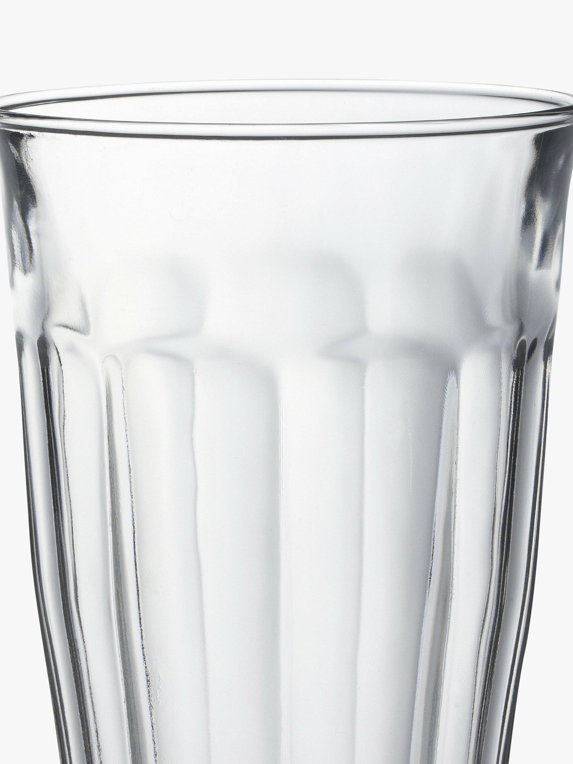Duralex Picardie clear tumblers, set of four 500ml - British product