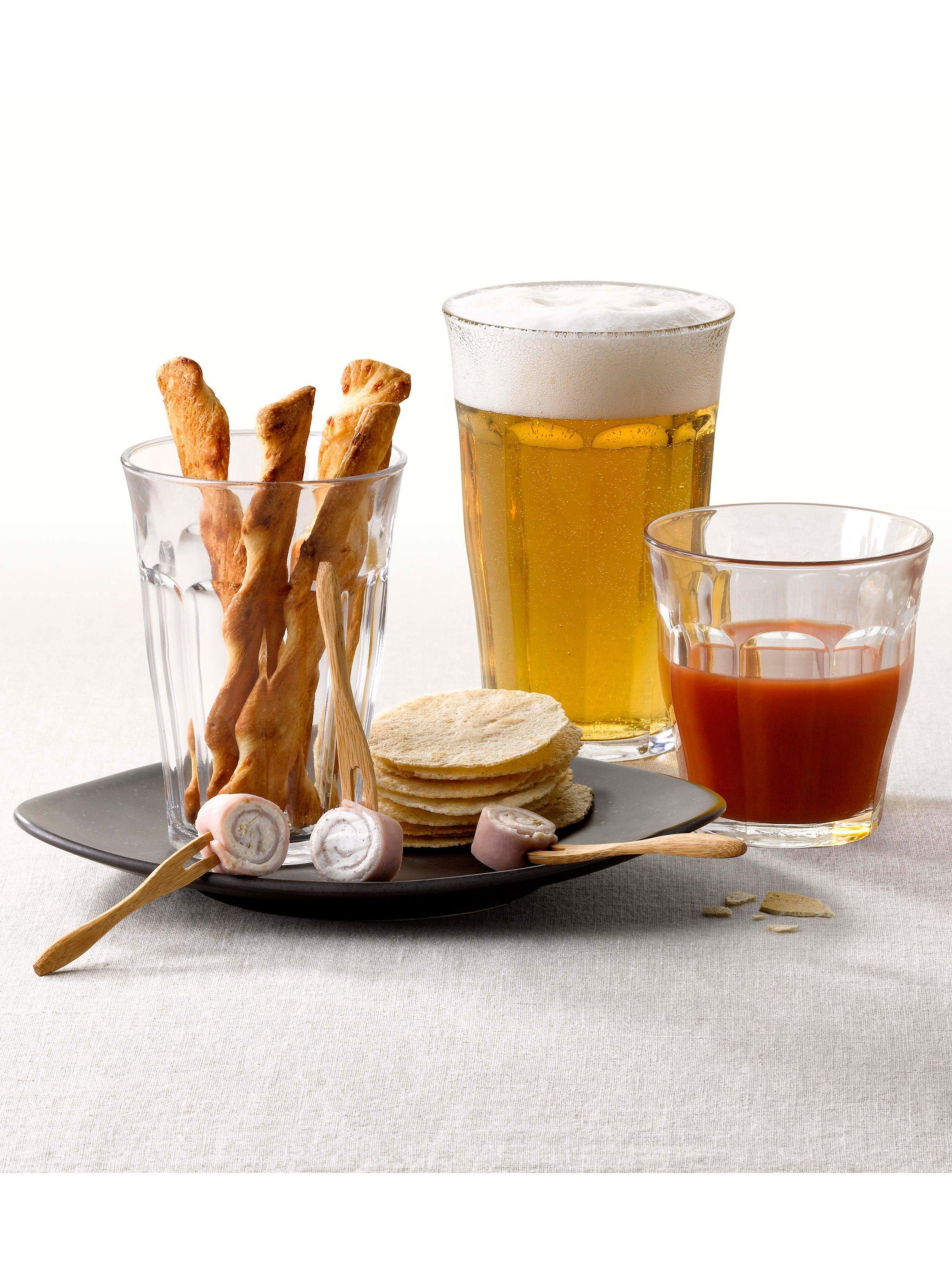 Duralex Picardie clear tumblers, set of four 500ml - British product