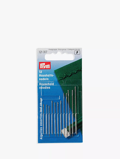 John Lewis Prym Household Hand-Sewing Needles, Pack of 12- Buy online at McGrocer