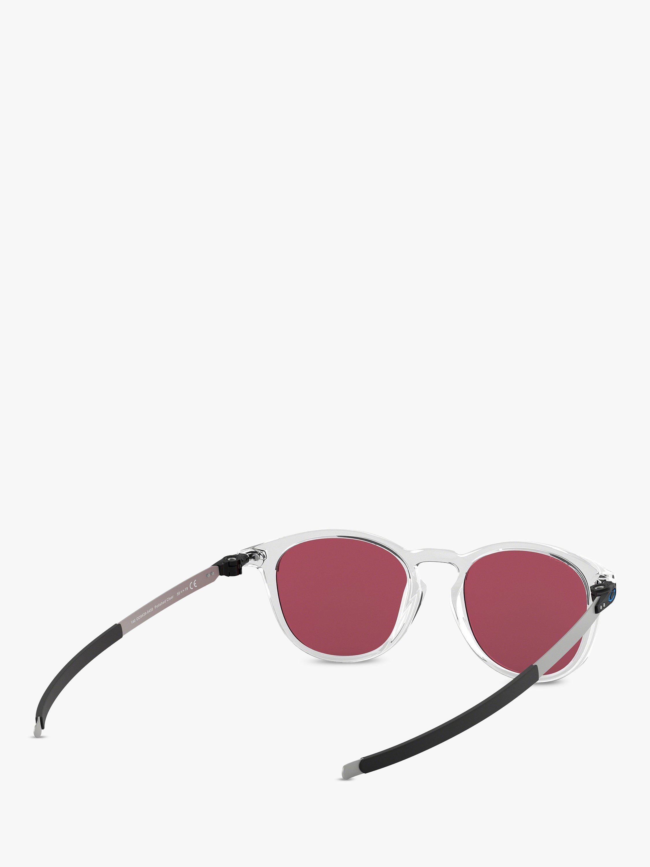 Oakley Pitchman Prizm round sunglasses, UK version