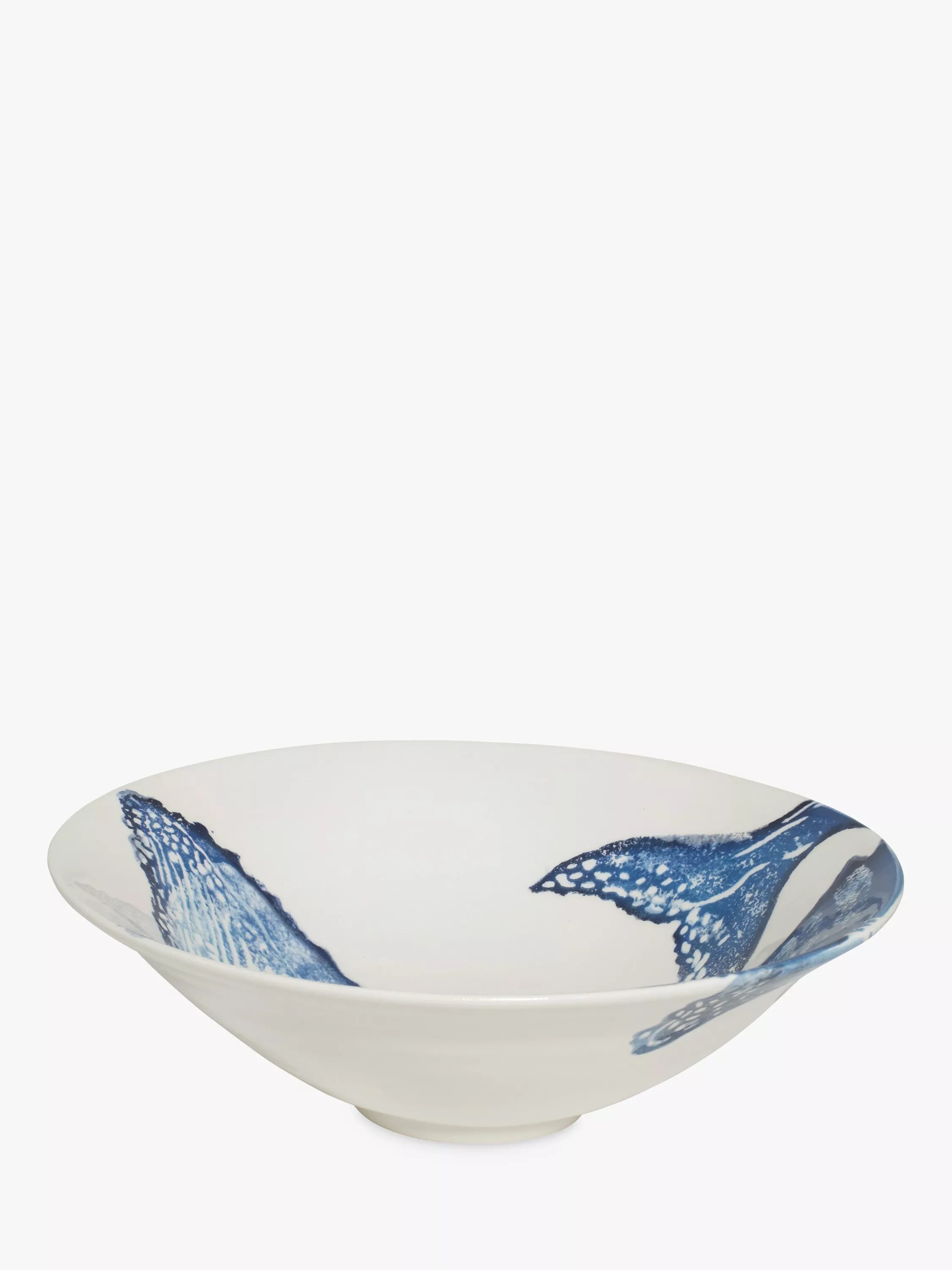 BlissHome whale salad bowl earthenware 30cm - British product