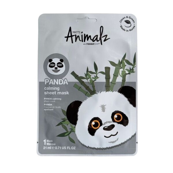 Pretty Animalz Panda calming sheet mask (British brand)