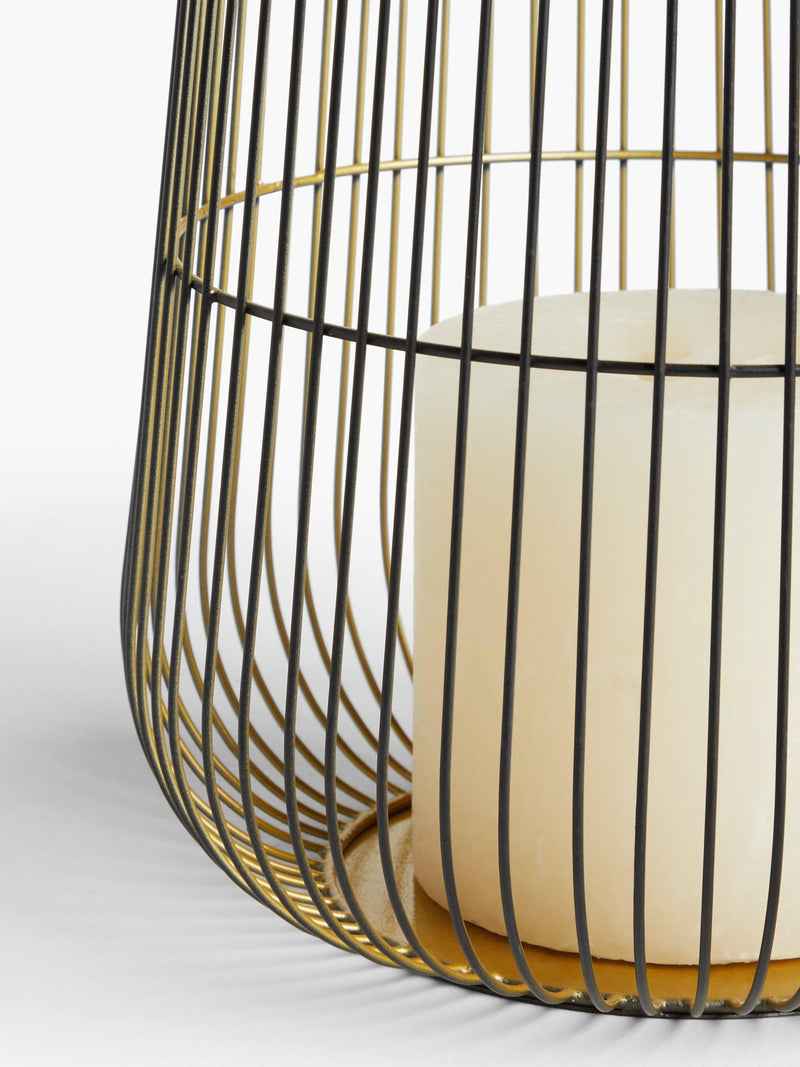 John Lewis Cage Lantern Candle Holder Large, UK version