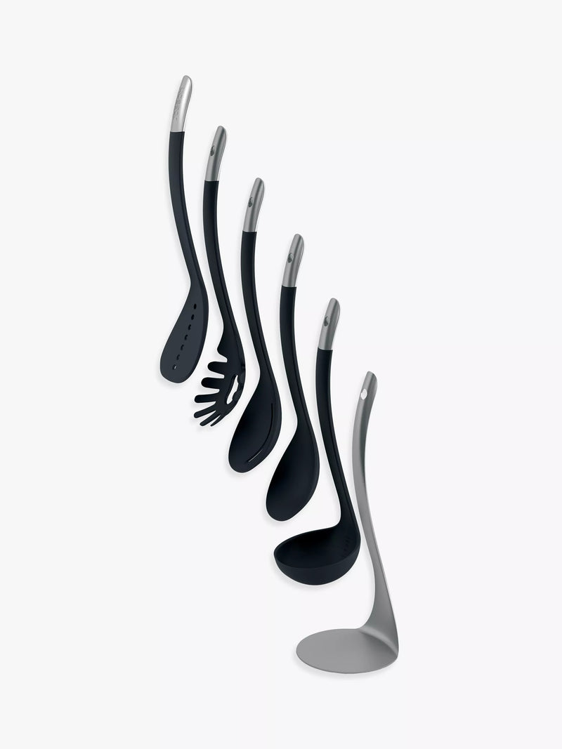 Joseph Joseph nest kitchen utensil set of 6 in grey, UK version