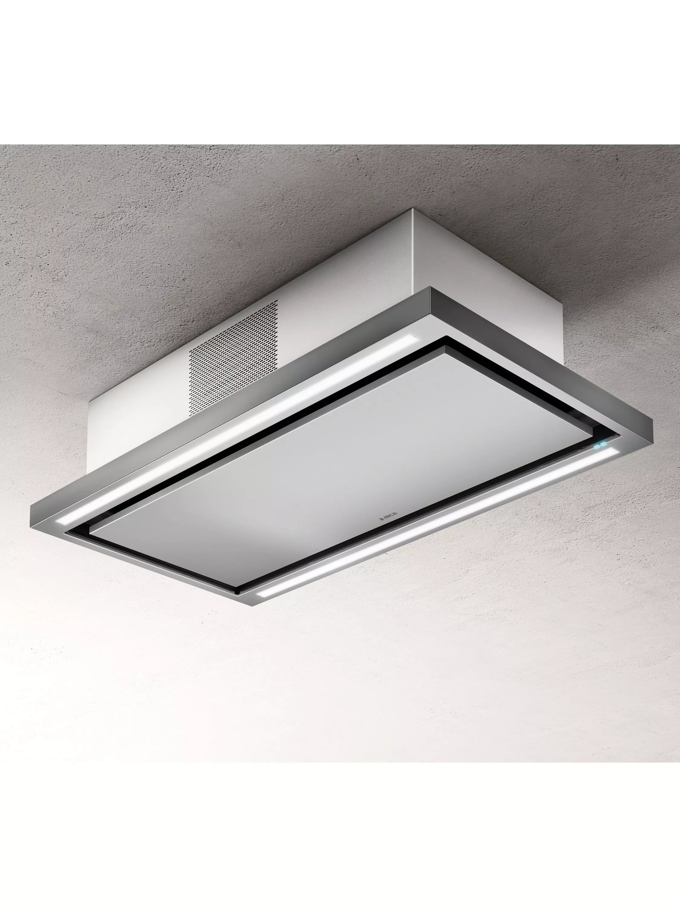 Elica ceiling cooker hood stainless steel 90cm - British product