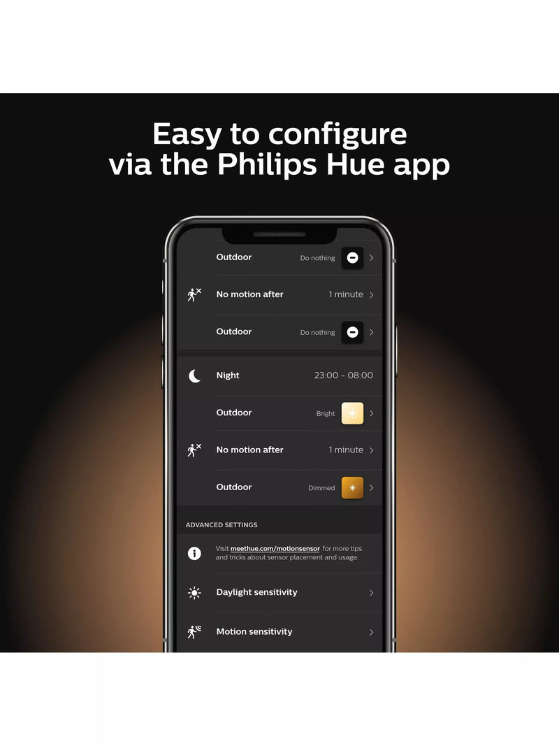 Philips Hue outdoor PIR motion sensor (British brand)