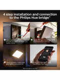 Philips Hue smart outdoor floodlight black, UK version