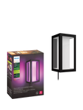 Philips Hue Impress outdoor wall light black, imported from the UK