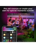 Philips Hue Impress outdoor wall light black, imported from the UK