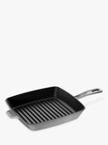 STAUB Cast Iron Square American Grill Pan, 26cm, Grey
