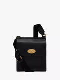 Petit Sac Bandoulière en Cuir Grain Classique Antony de Mulberry