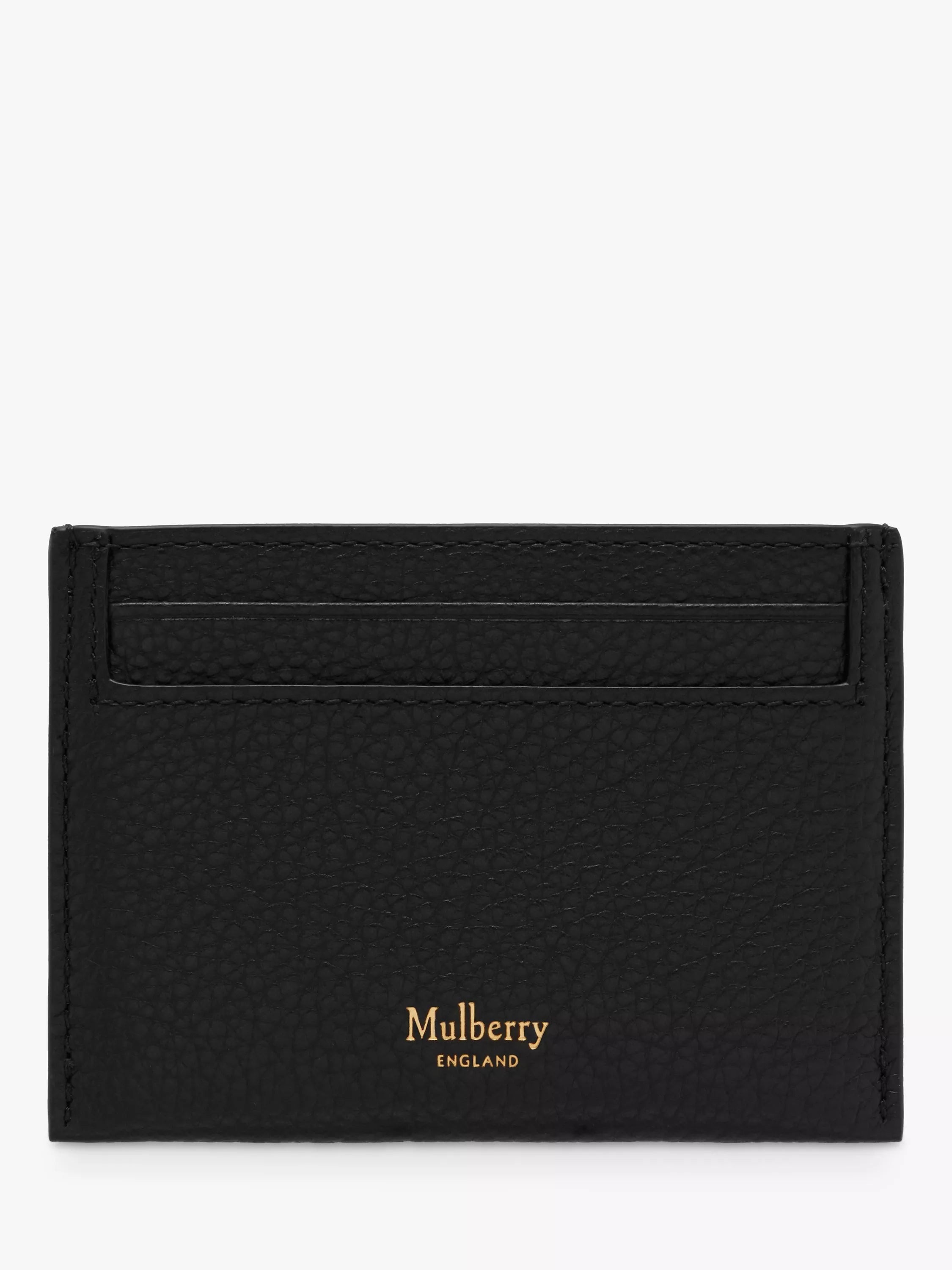 Mulberry Continental Small Classic Grain Leather Credit Card Slip