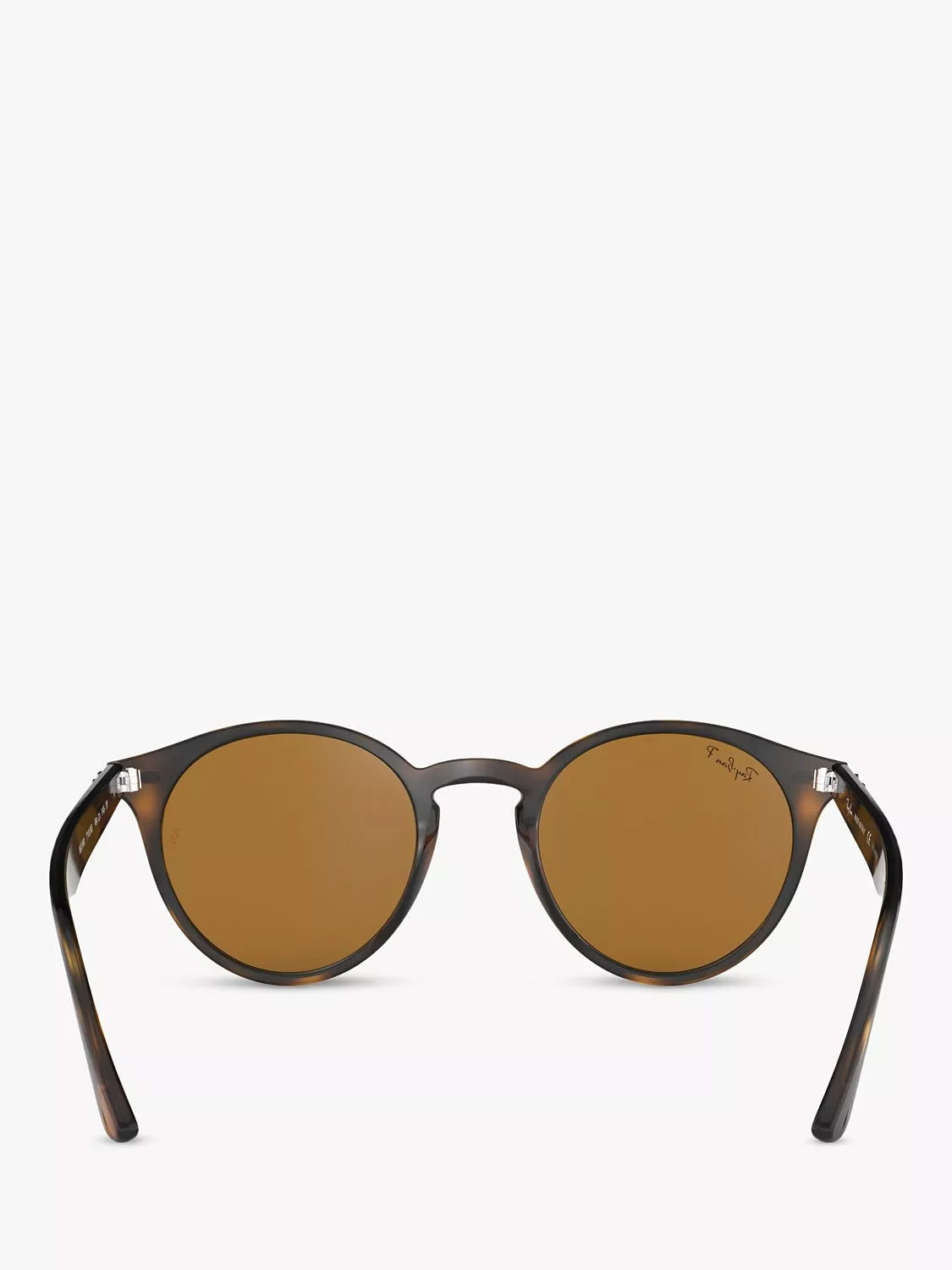 Ray-Ban round sunglasses shiny dark Havana 49mm - British product