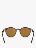 Ray-Ban round sunglasses shiny dark Havana 49mm - British product