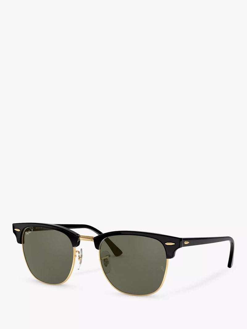 Ray-Ban RB3016 Clubmaster Polarised Sunglasses 49mm