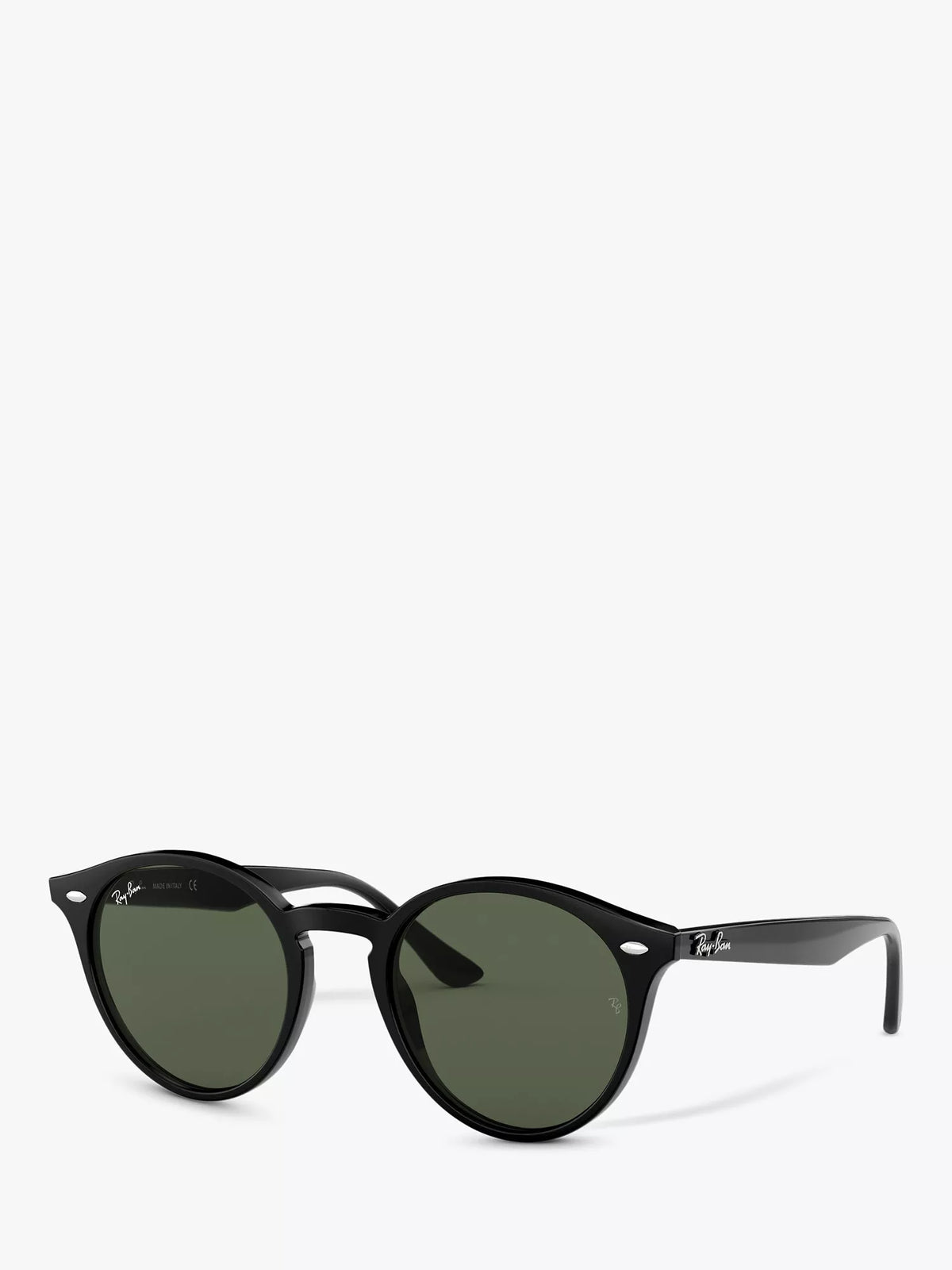 Ray-Ban round sunglasses black grey gradient 49mm - British product