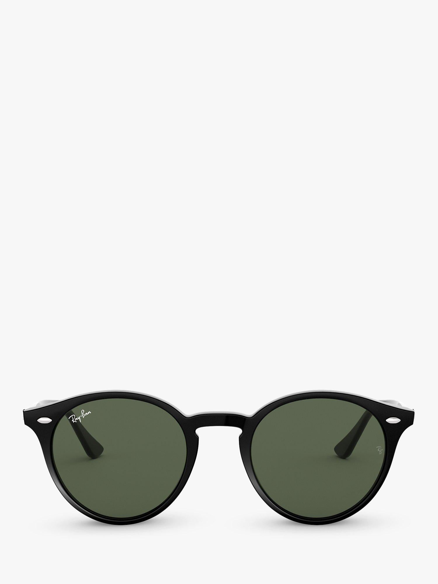 Ray-Ban round sunglasses black grey gradient 49mm - British product