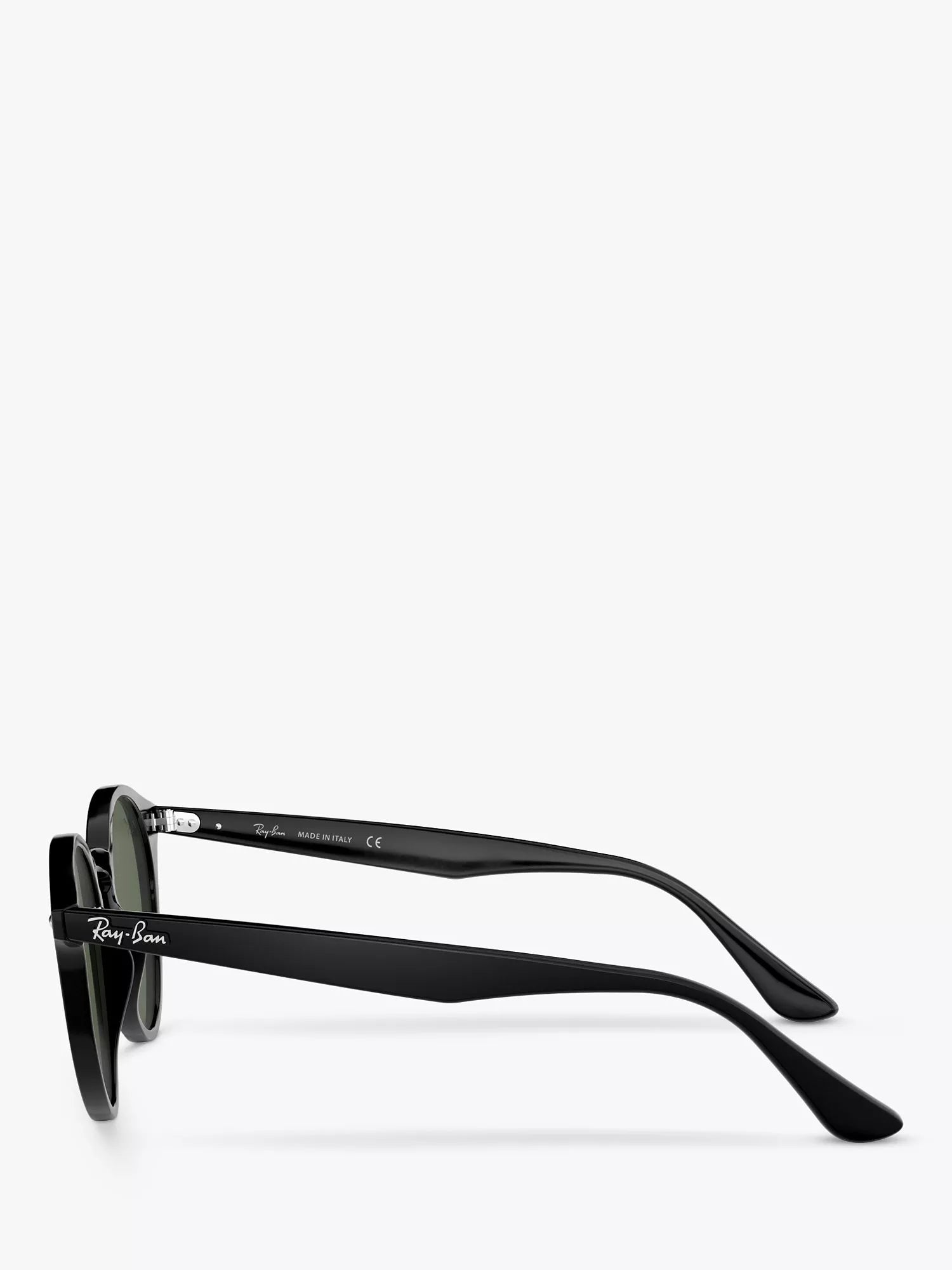 Ray-Ban round sunglasses black grey gradient 49mm - British product