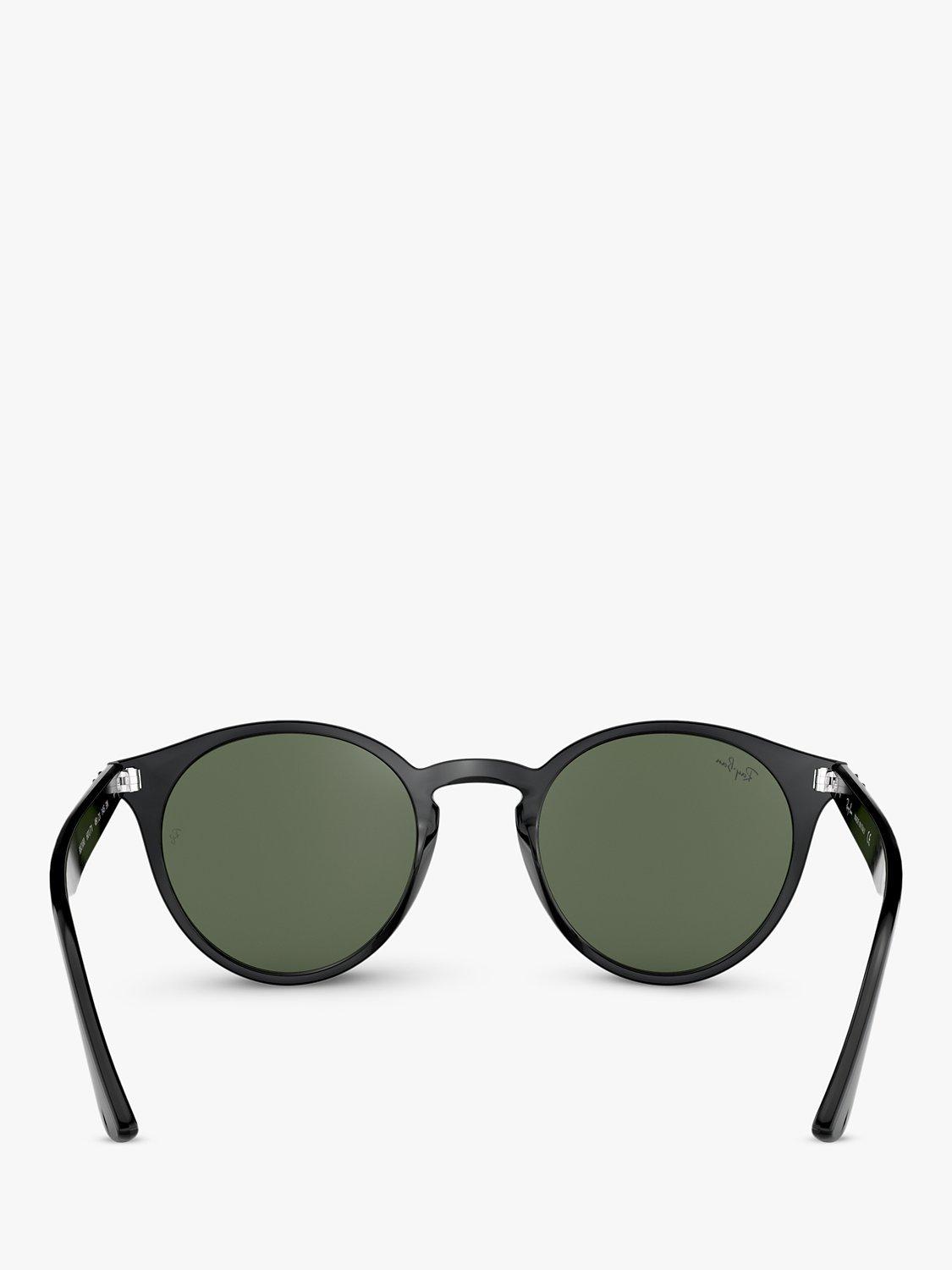 Ray-Ban round sunglasses black grey gradient 49mm - British product