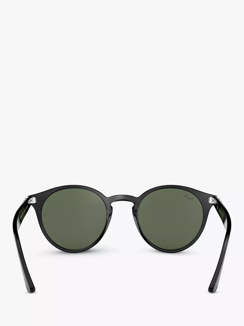 Ray-Ban round sunglasses black grey gradient 49mm - British product