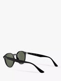 Ray-Ban round sunglasses black grey gradient 49mm - British product