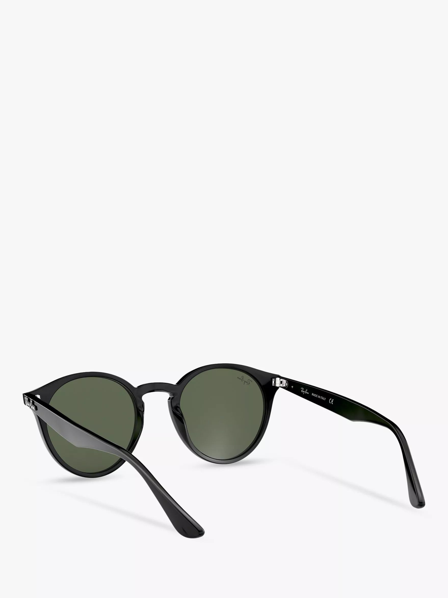 Ray-Ban round sunglasses black grey gradient 49mm - British product