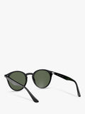 Ray-Ban round sunglasses black grey gradient 49mm - British product