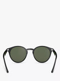 Ray-Ban round sunglasses black grey gradient 49mm - British product