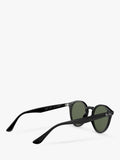 Ray-Ban round sunglasses black grey gradient 49mm - British product