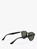 Ray-Ban round sunglasses black grey gradient 49mm - British product