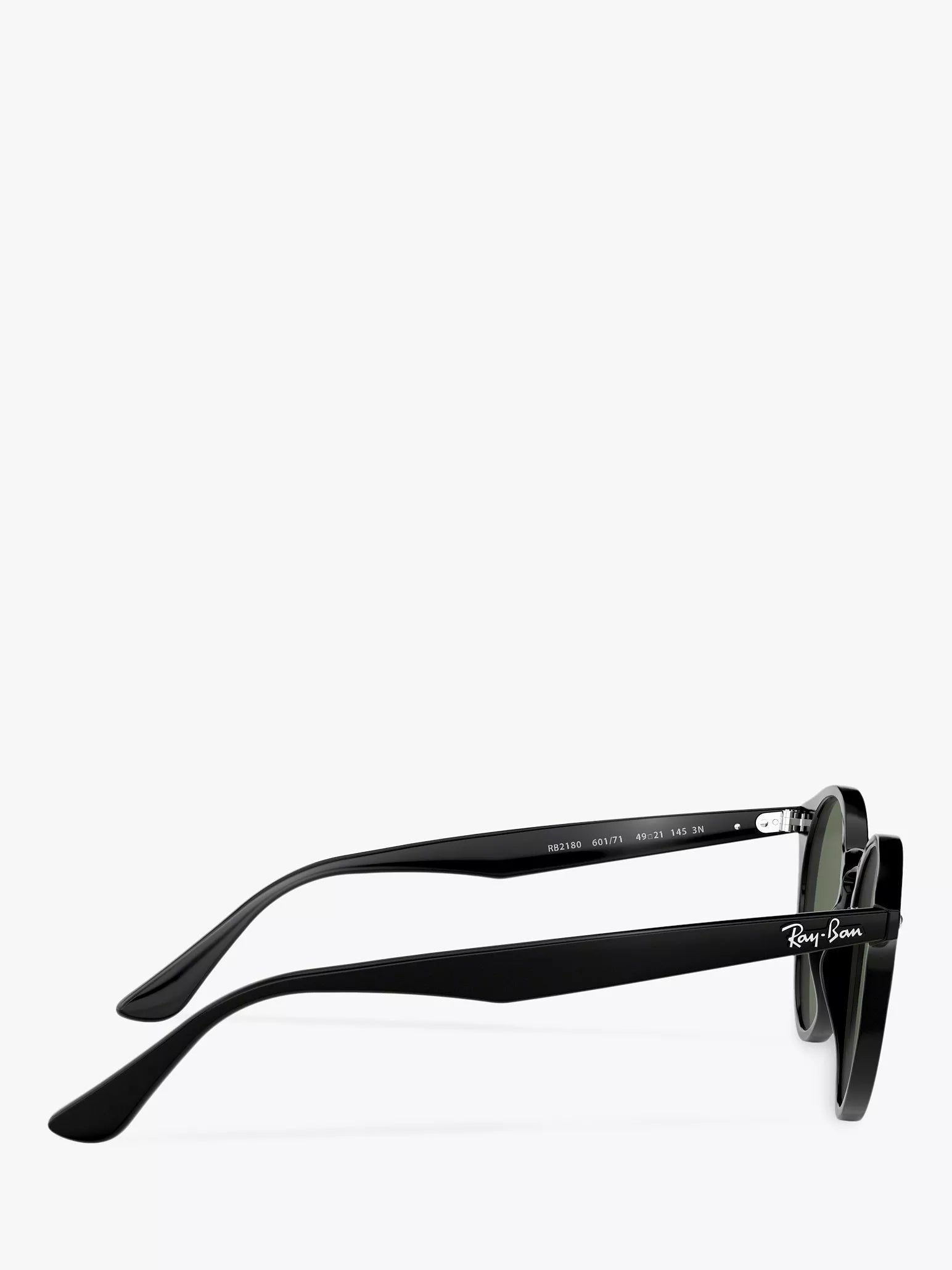 Ray-Ban round sunglasses black grey gradient 49mm - British product