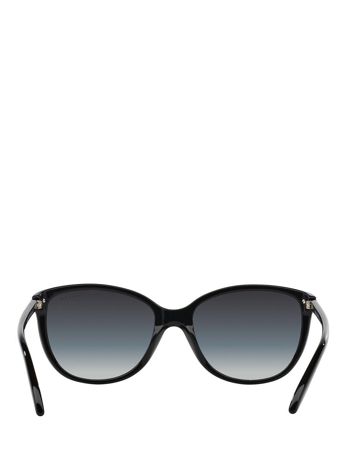 Ralph Lauren black cat's eye sunglasses 57mm, UK version