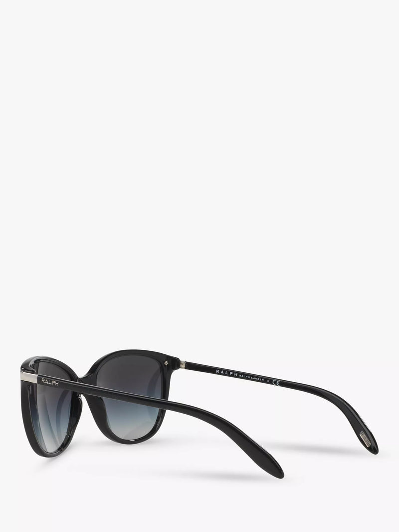 Ralph Lauren black cat's eye sunglasses 57mm, UK version