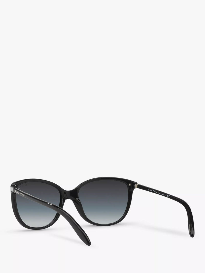 Ralph Lauren black cat's eye sunglasses 57mm, UK version