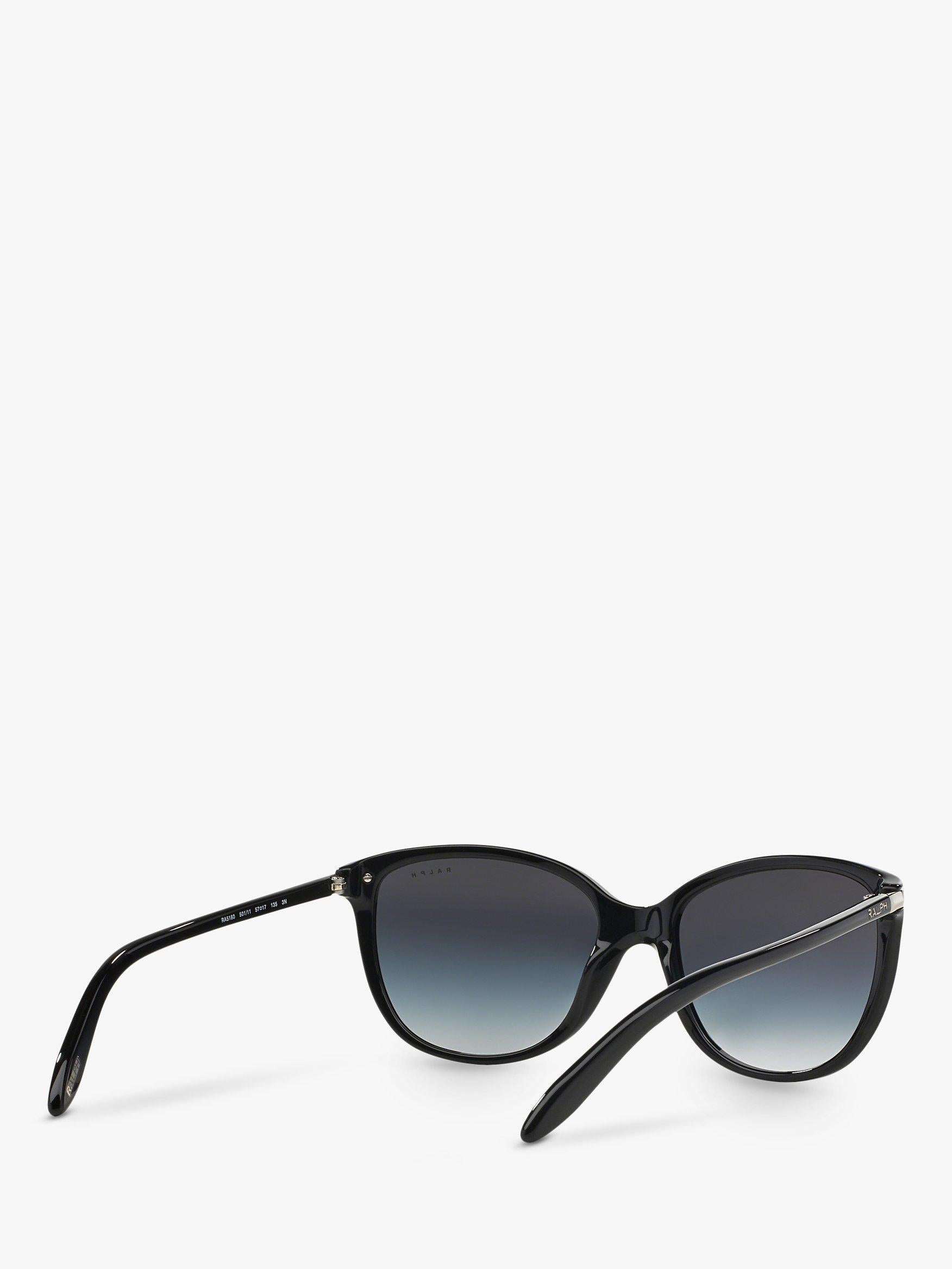 Ralph Lauren black cat's eye sunglasses 57mm, UK version